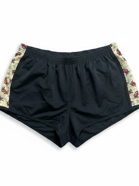 Spunkwear Black Athletic/Swim Shorts Athletic Swim Resort Beach Stretch Coastal